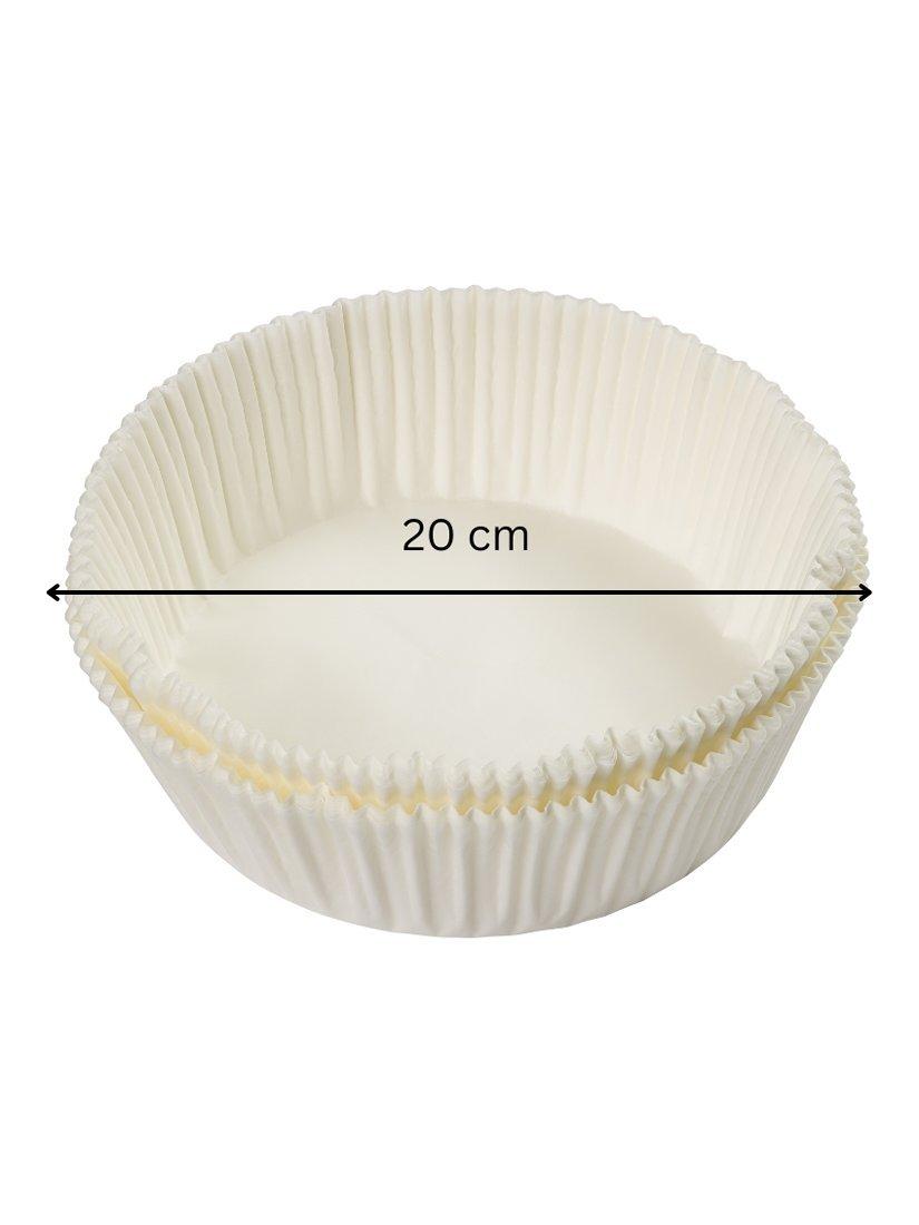 Tala siliconised cake liners 8-inch pack of 50 (British brand)