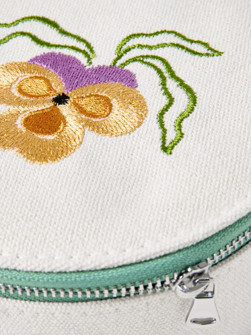 John Lewis floral jewellery box with embroidered details, British brand