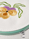 John Lewis floral jewellery box with embroidered details, British brand
