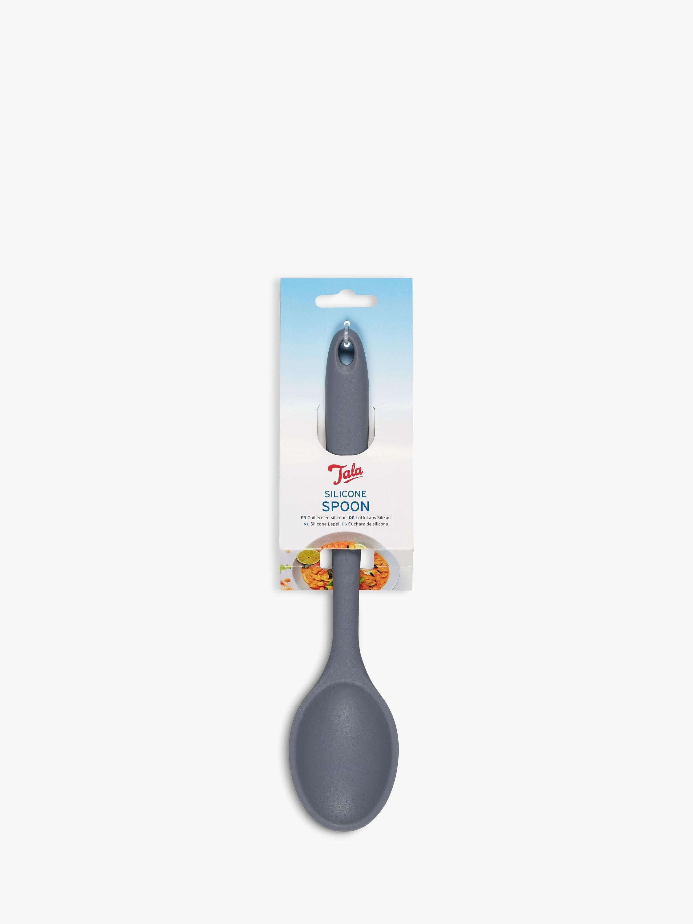 Tala silicone spoon in grey - British product