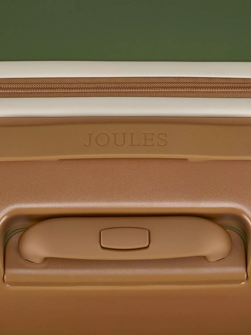 Joules Heritage large suitcase olive tan - British product