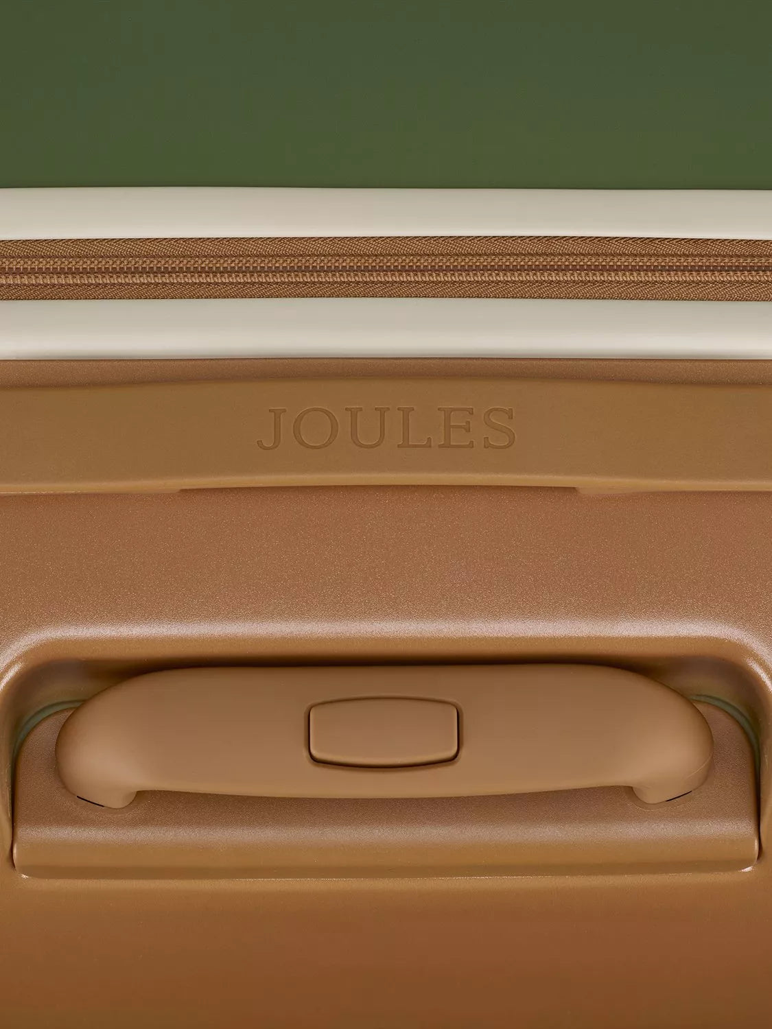 Joules Heritage medium suitcase olive tan, imported from the UK