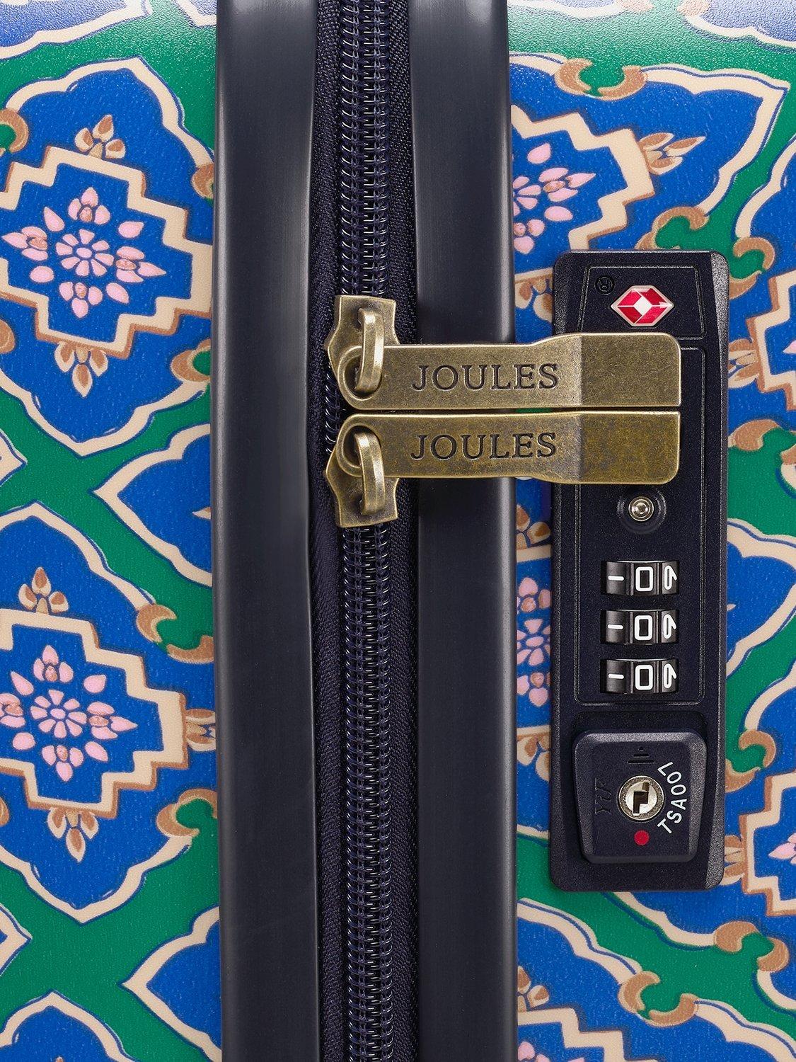 Joules hard shell cabin case Tile Diamond 31L, UK version