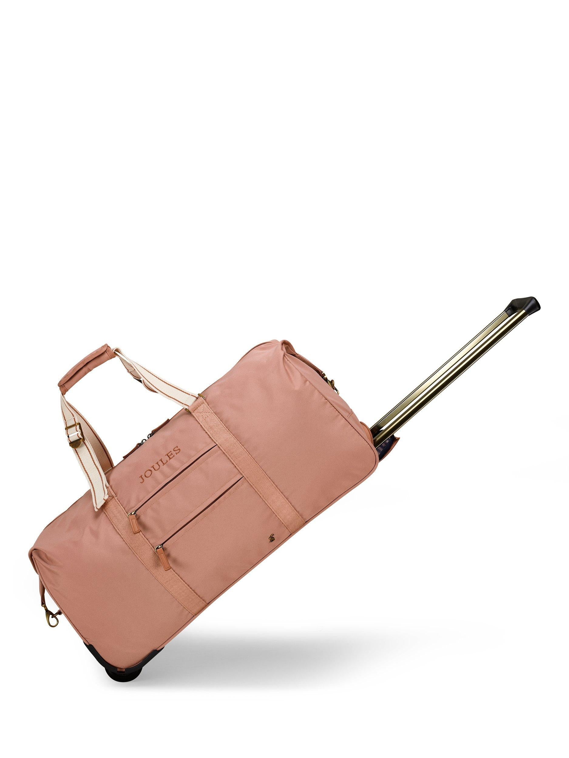 Joules Epwell trolley duffle bag 50L pink - British product