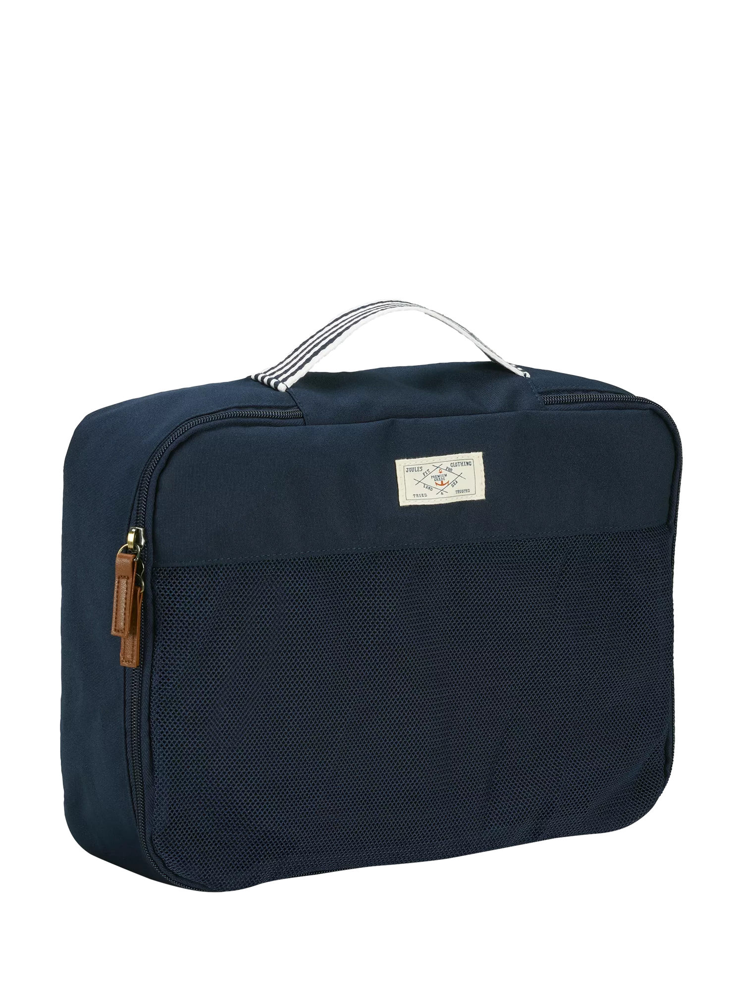 Joules Coast Navy Packing Cubes, Pack of 4, French Navy
