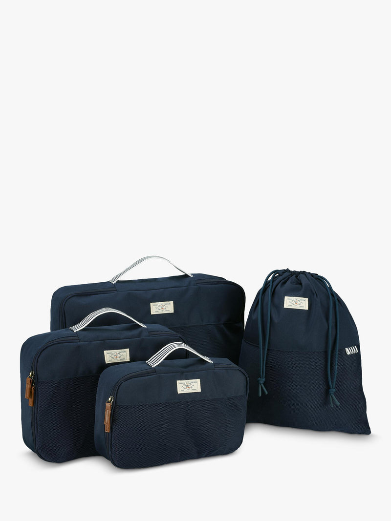 Joules packing cubes French Navy pack of 4, imported from the UK