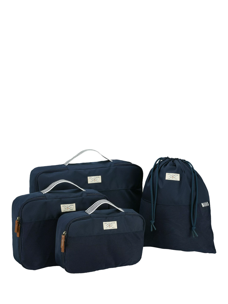 Joules packing cubes French Navy pack of 4, imported from the UK