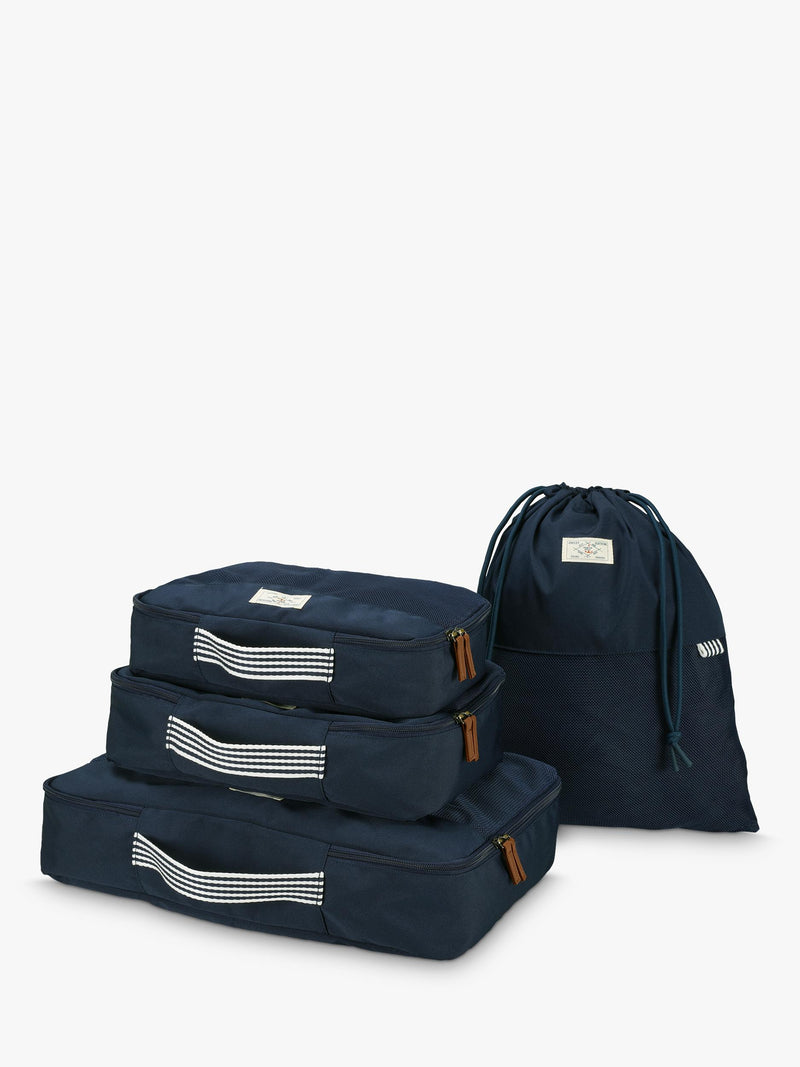 Joules packing cubes French Navy pack of 4, imported from the UK