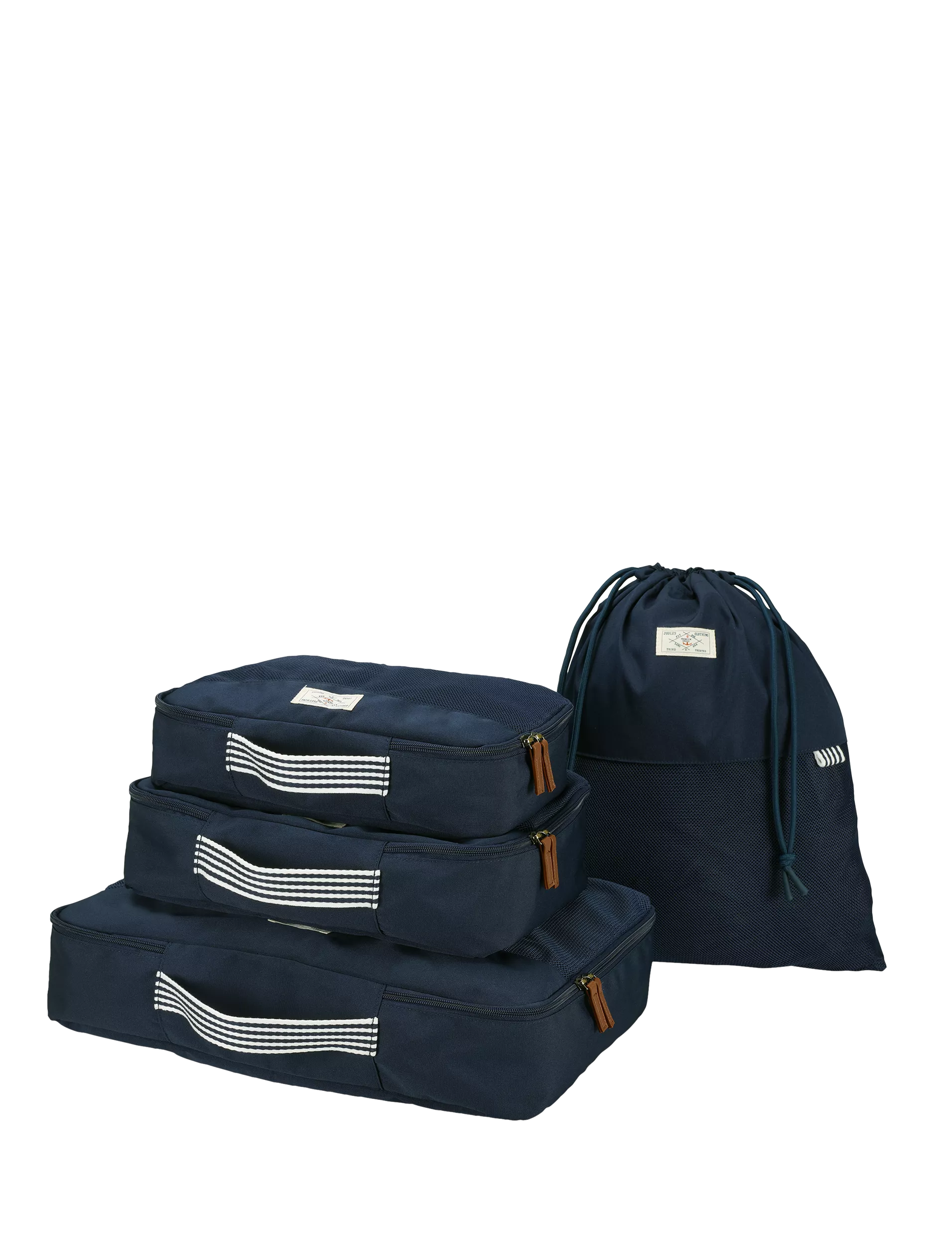 Joules packing cubes French Navy pack of 4, imported from the UK