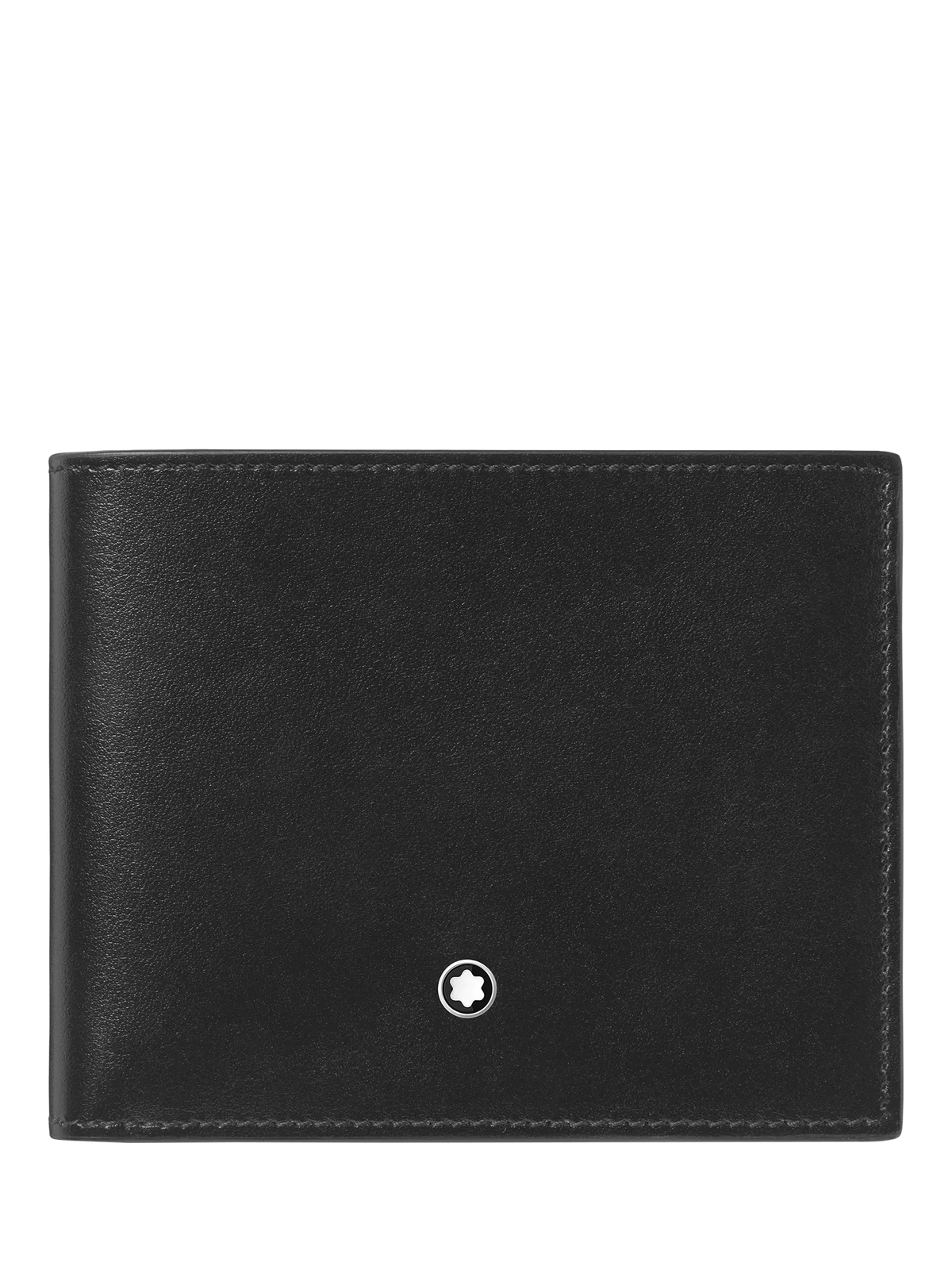 Montblanc Meisterstück black leather bifold wallet, imported from the UK