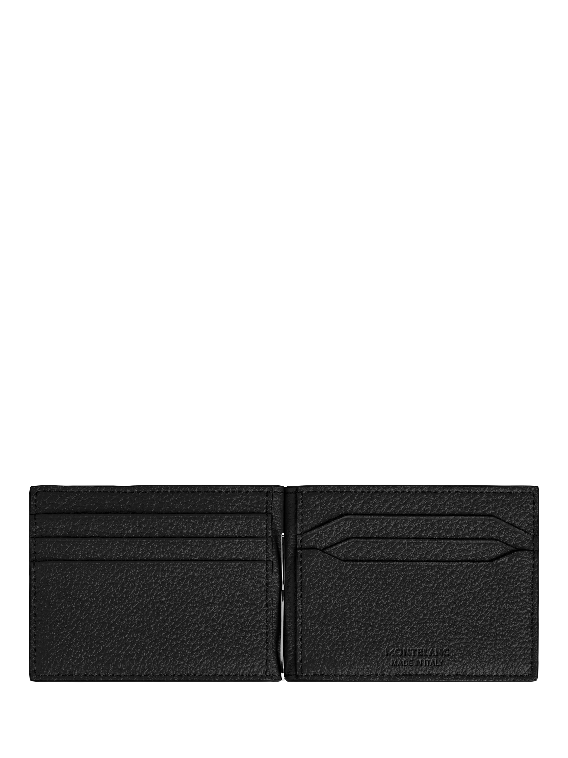 Montblanc Meisterstück black leather bifold wallet, imported from the UK