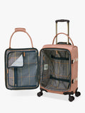 Joules Soft Epwell 8-wheel pink suitcase 40L, UK version