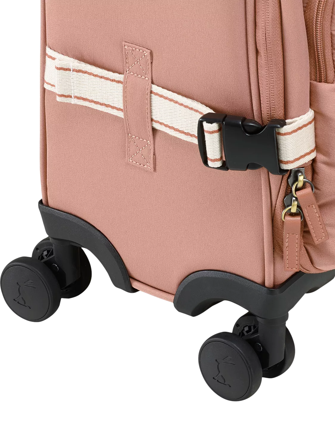 Joules Soft Epwell 8-wheel pink suitcase 40L, UK version
