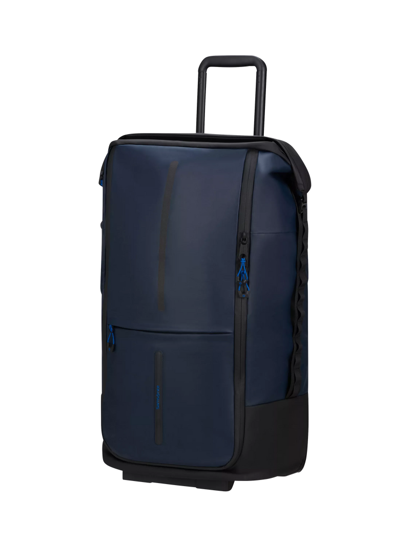 Samsonite Ecodiver Large Foldable Wheeled 4-In-1 Duffle, 80L, Blue Nights