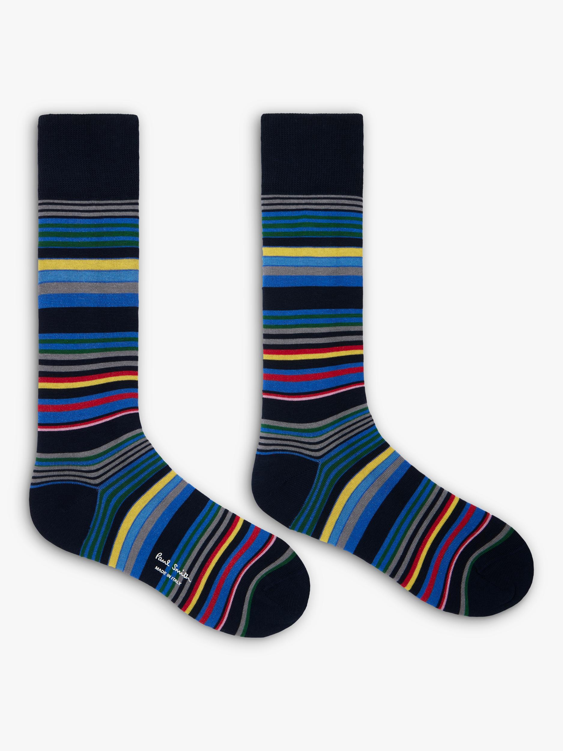 Paul Smith signature stripe ankle socks multi-colour, UK version