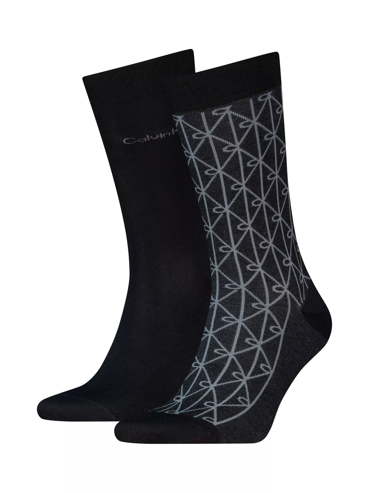 Calvin Klein black ankle socks pack of 2 (British brand)
