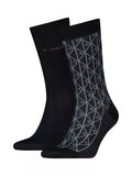 Calvin Klein black ankle socks pack of 2 (British brand)