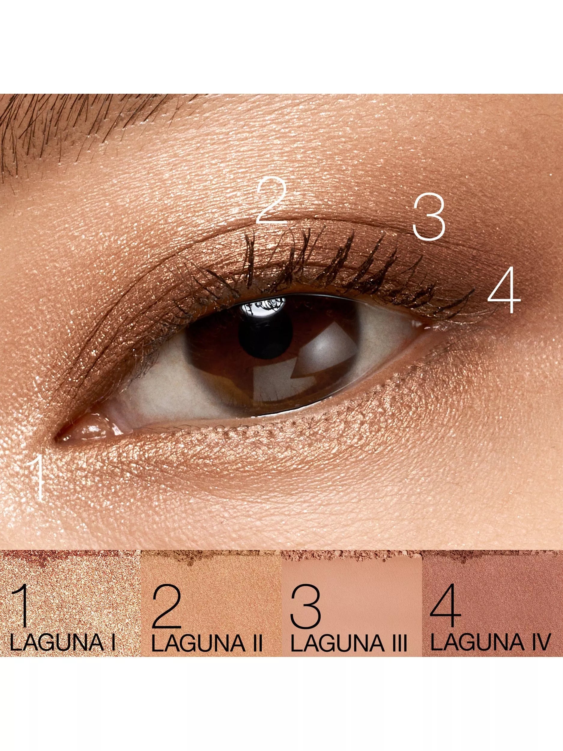 NARS Eyeshadow Quad Laguna 4.4g, UK version