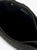 Apatchy London Holly woven suede handbag chocolate (British brand)