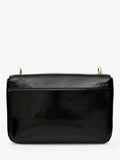 Apatchy London Tilly leather shoulder bag, crinkle patent - British product