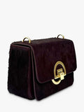 Apatchy London Tilly hair-on leather shoulder bag - British product
