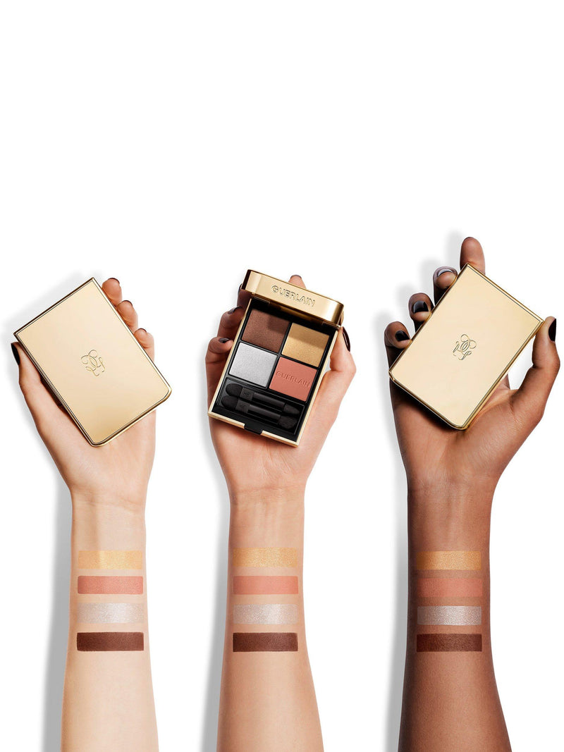 Guerlain Ombres G eyeshadow quad Stellar Glow 6g, imported from the UK