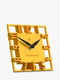 Newgate Clocks mantel clock yellow, UK version