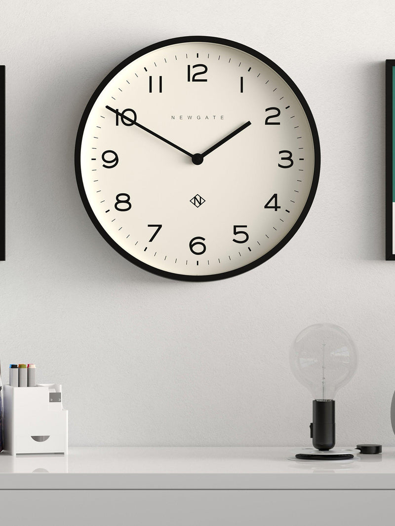 Newgate Clocks Echo Number Two wall clock 45cm, UK version