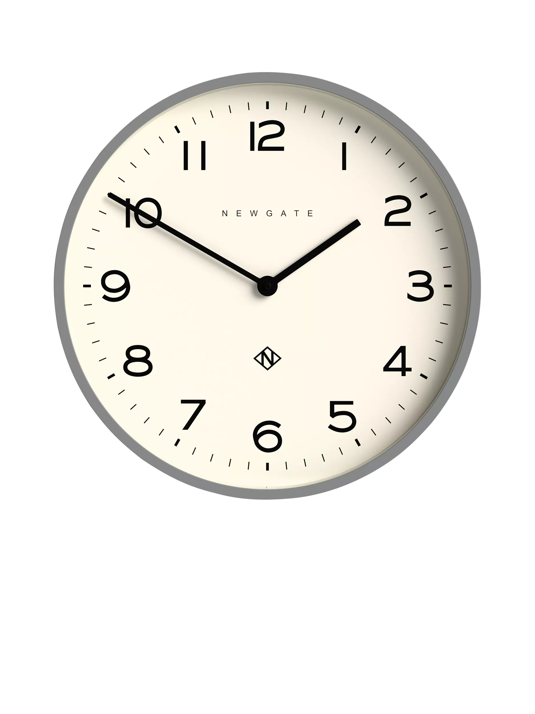 Newgate Clocks Echo Number Two wall clock 45cm, UK version