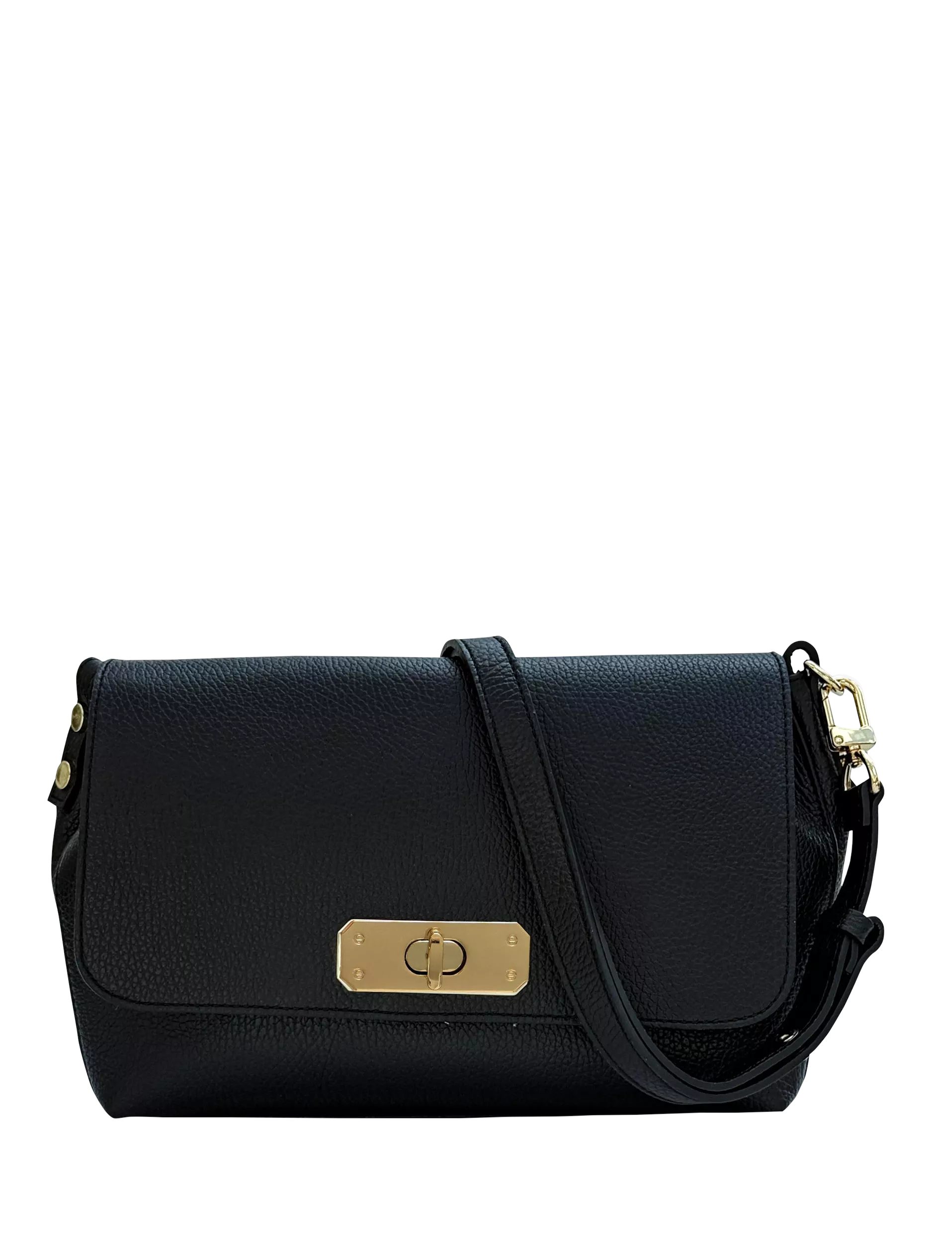 Apatchy London The Maisie Maxi Leather Crossbody Bag