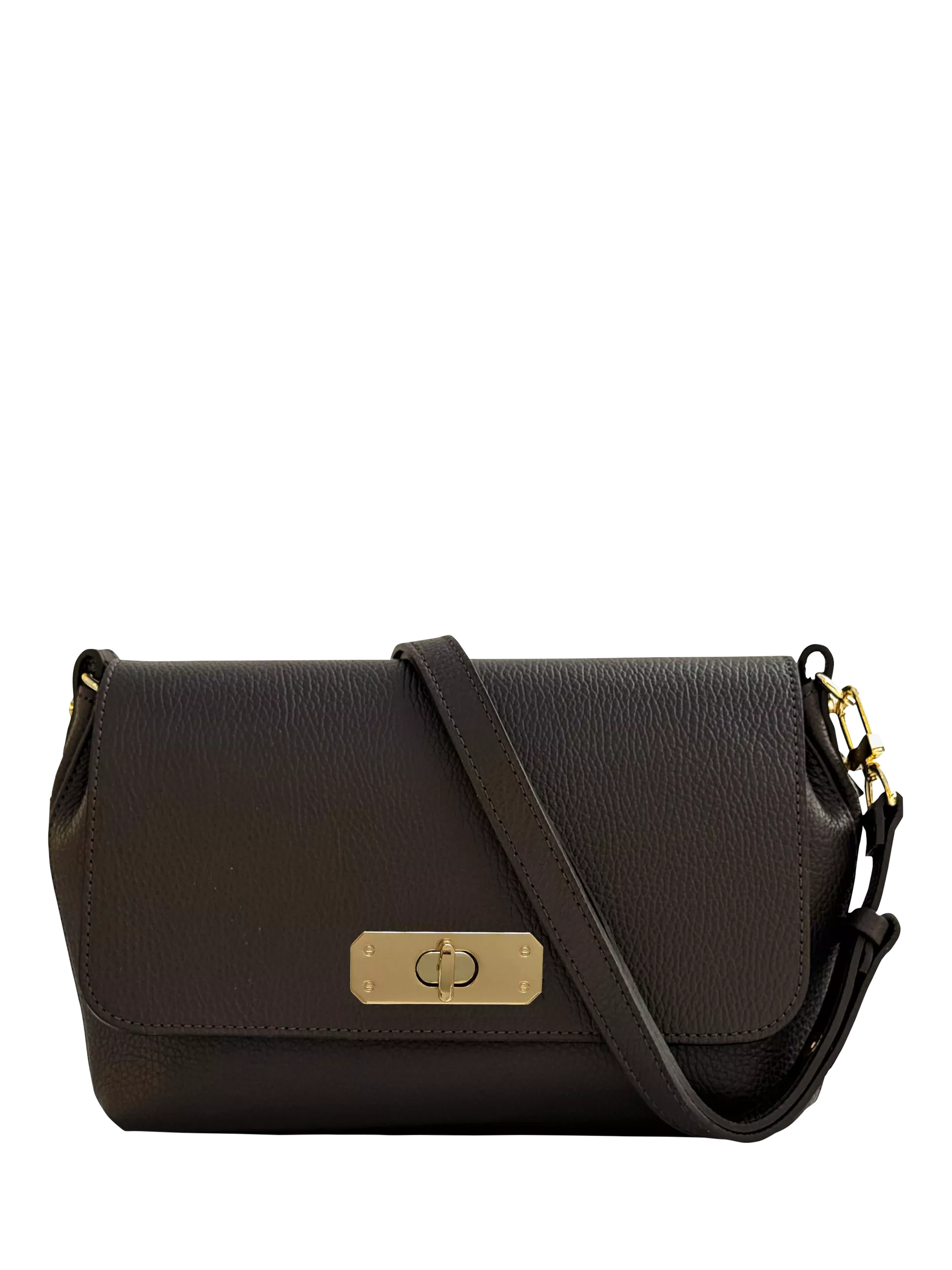 Apatchy London The Maisie Maxi Leather Crossbody Bag
