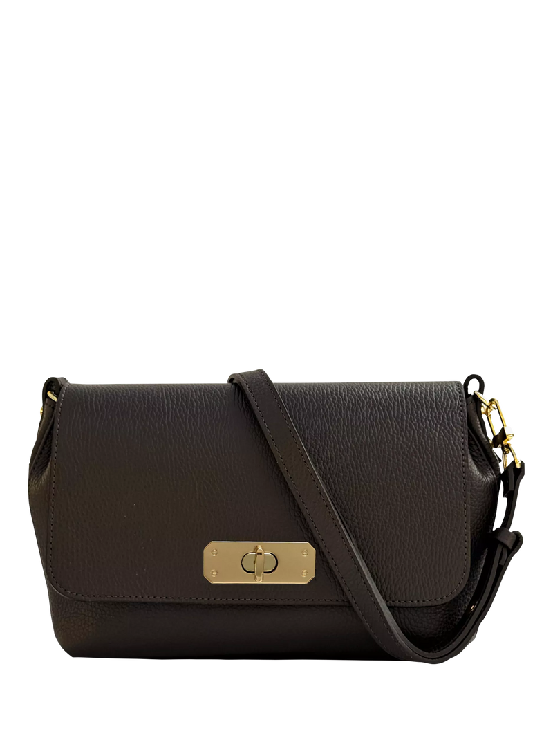 Apatchy London The Maisie Maxi Leather Crossbody Bag
