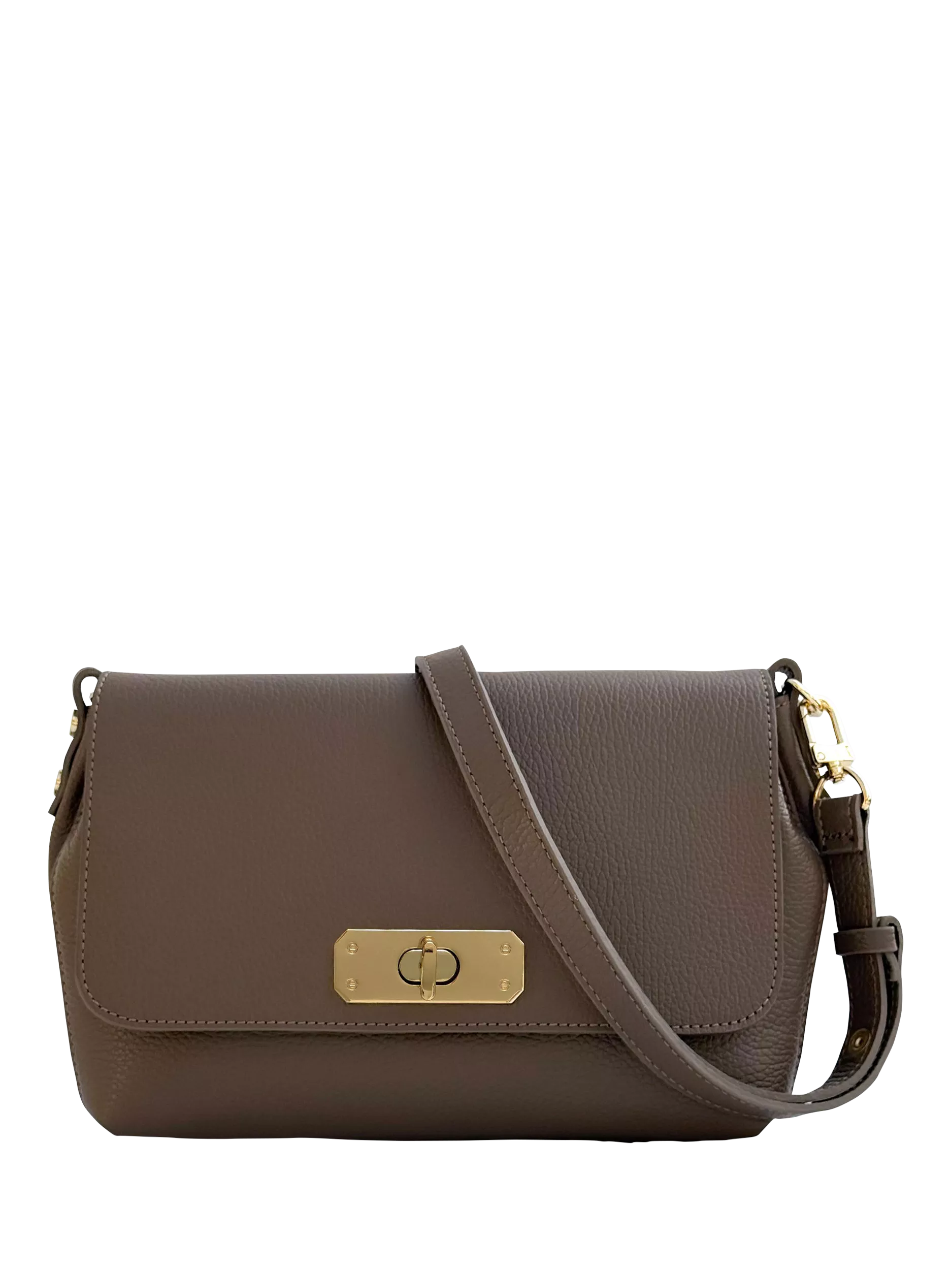 Apatchy London The Maisie Maxi Leather Crossbody Bag
