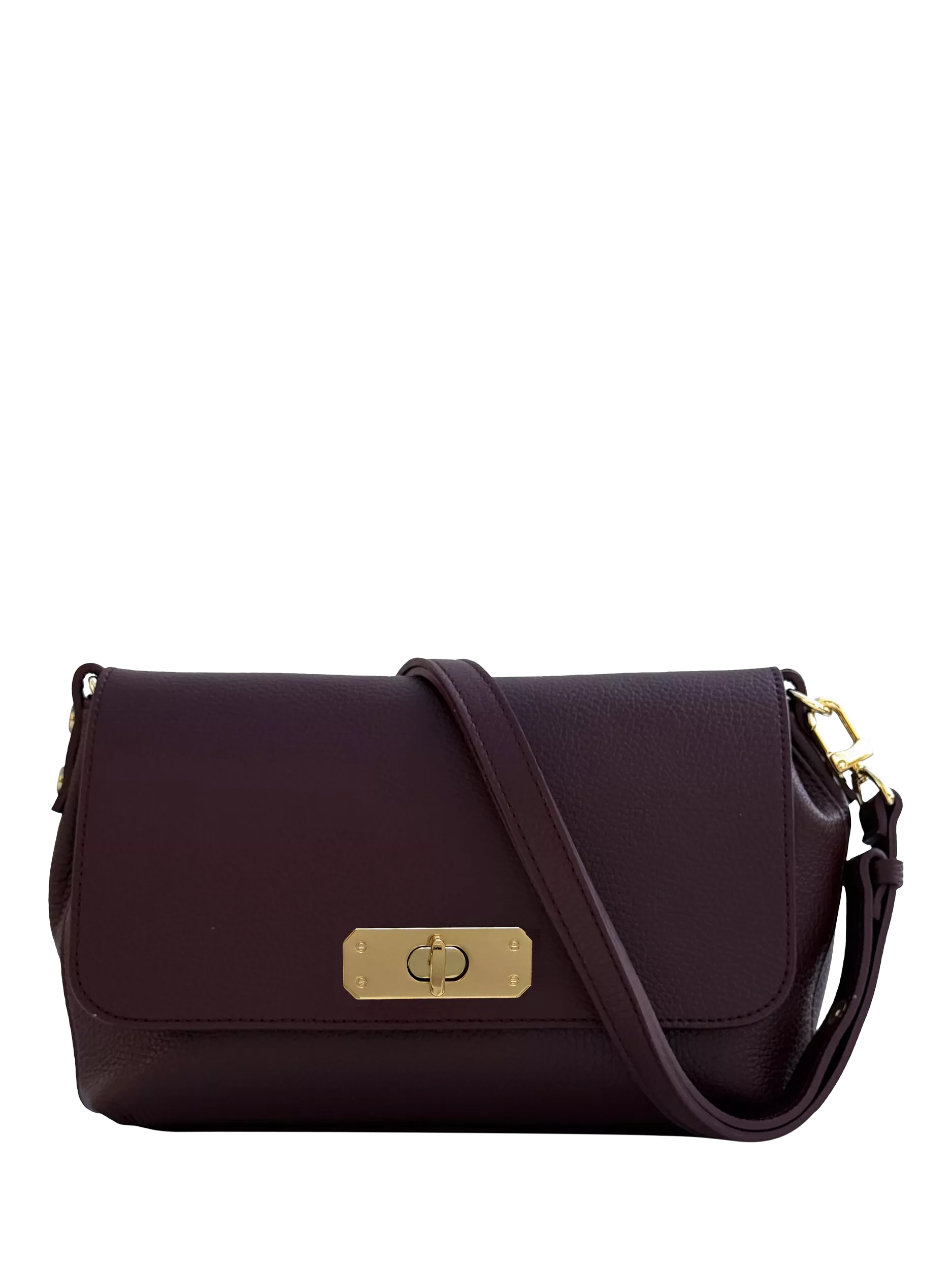 Apatchy London The Maisie Maxi Leather Crossbody Bag