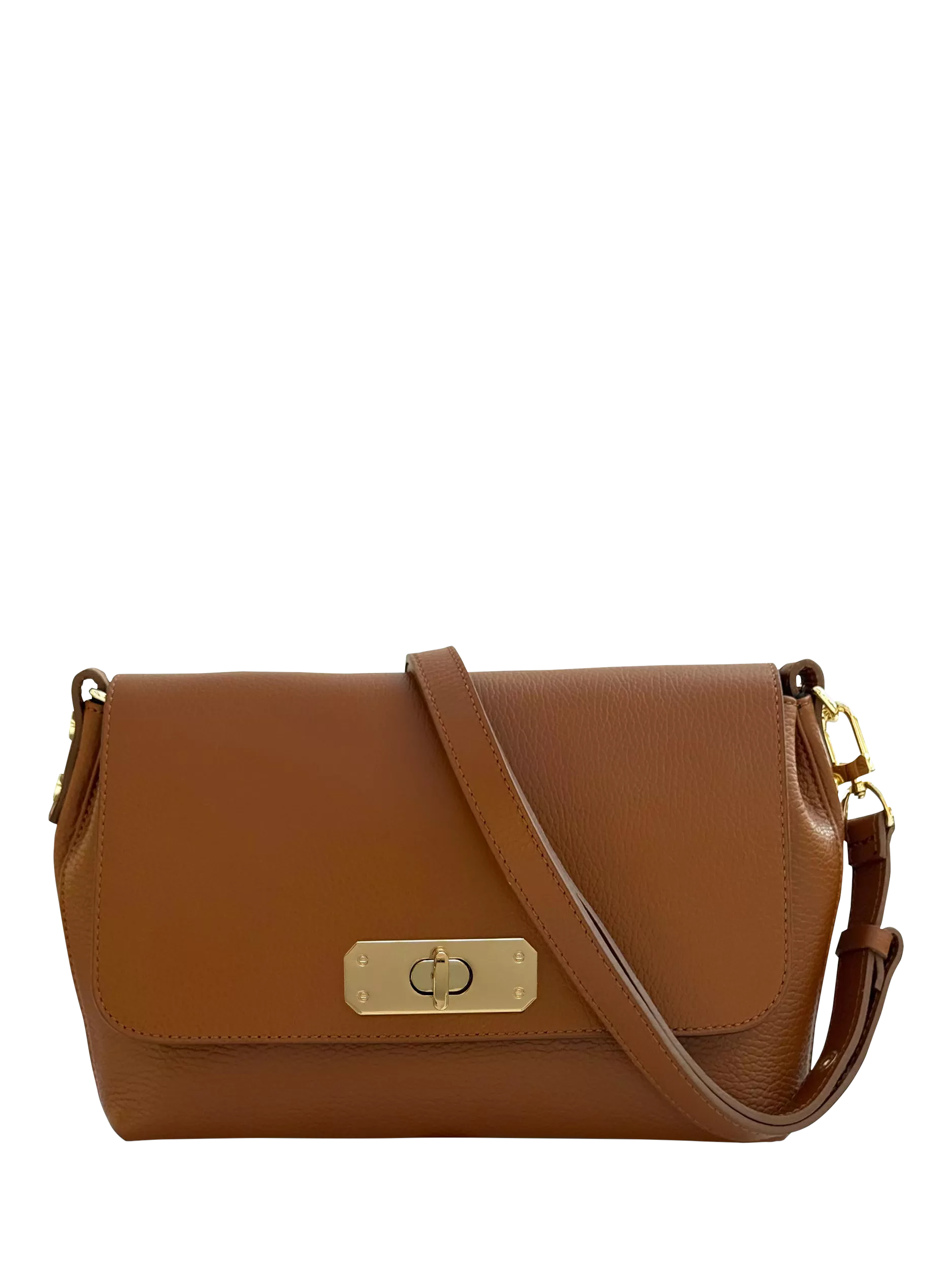 Apatchy London The Maisie Maxi Leather Crossbody Bag