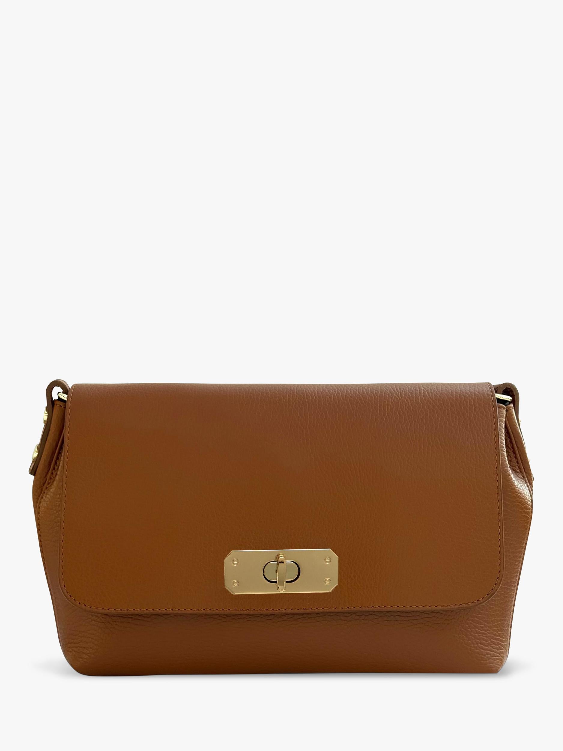 Apatchy London Maisie Maxi grained leather crossbody bag, UK version
