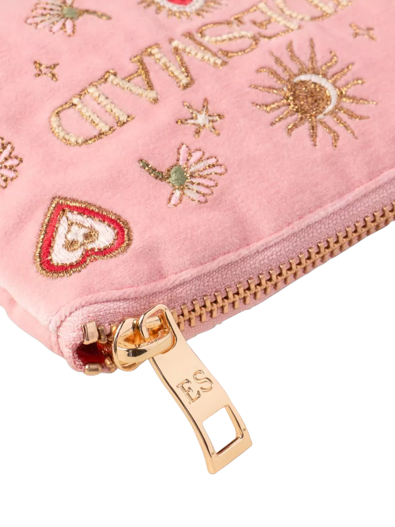 Elizabeth Scarlett Love Charm Bridesmaid Coin Purse in organic cotton, imported from the UK