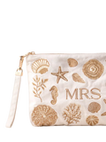 Elizabeth Scarlett Mrs Seashell organic cotton pouch - British product