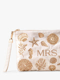 Elizabeth Scarlett Mrs Seashell organic cotton pouch - British product