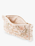 Elizabeth Scarlett pressed flowers bride pouch, imported from the UK