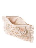 Elizabeth Scarlett pressed flowers bride pouch, imported from the UK