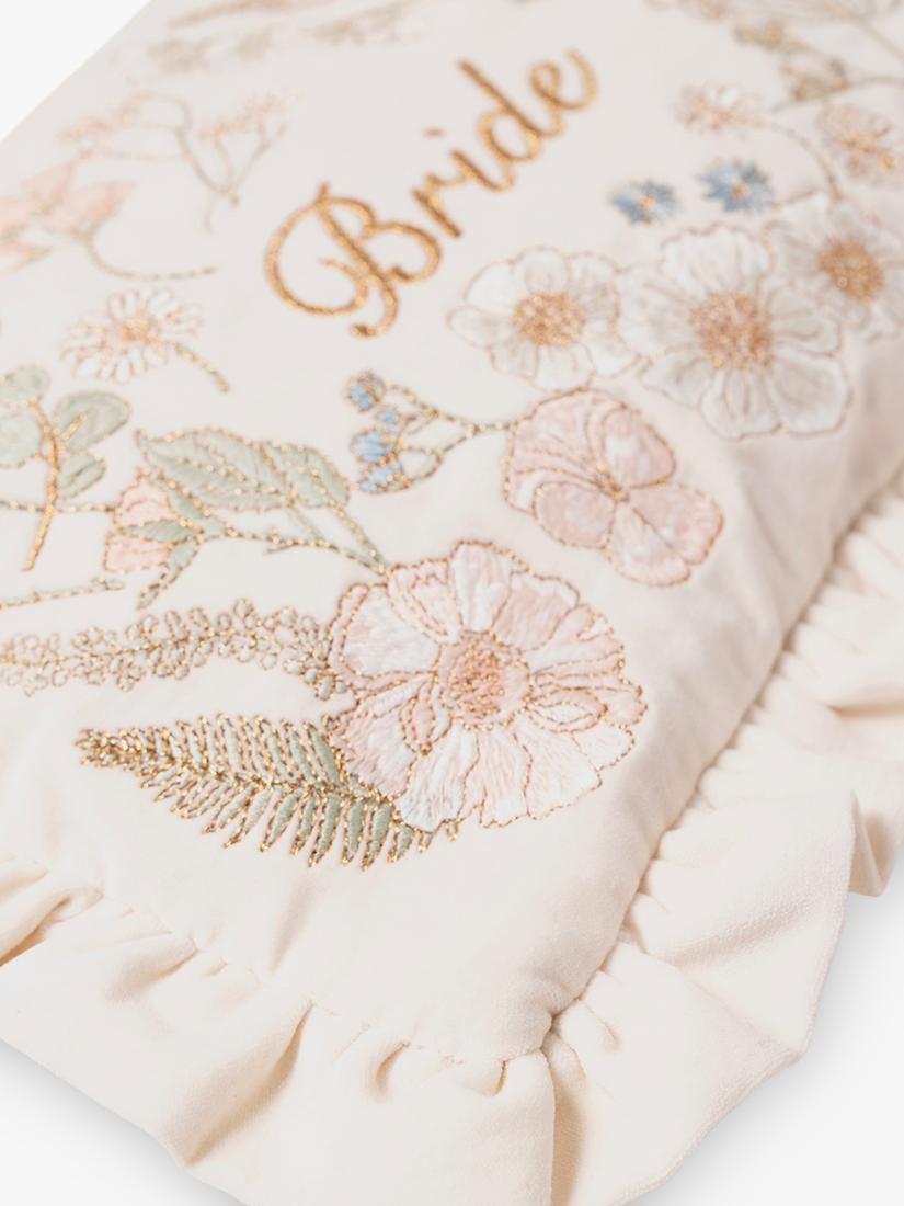 Elizabeth Scarlett pressed flowers bride pouch, imported from the UK