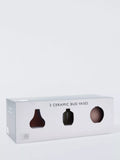 John Lewis stoneware bud vases set of 3 - British product