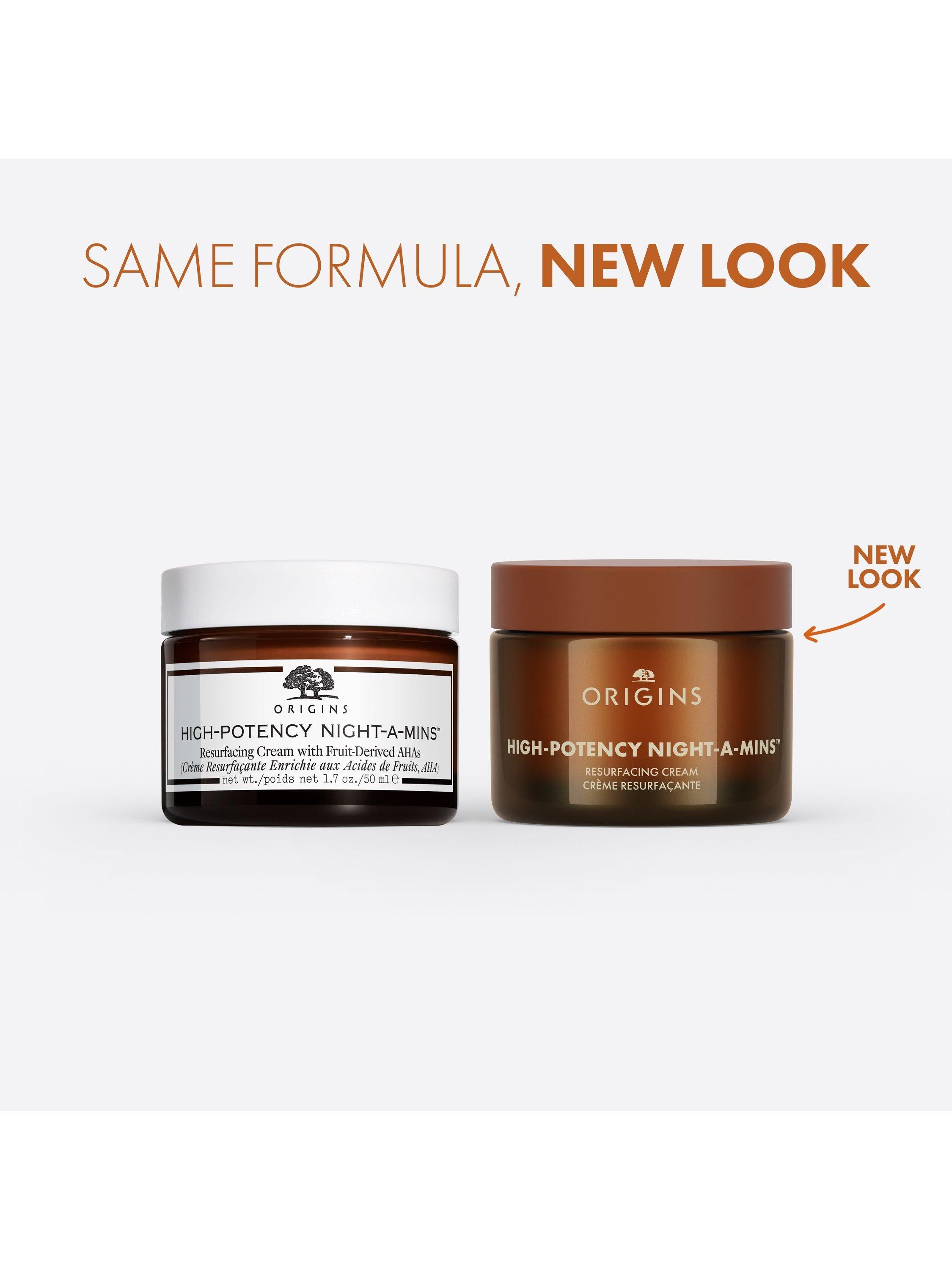 Origins High-Potency Night-A-Mins Resurfacing Cream 50ml, imported from the UK