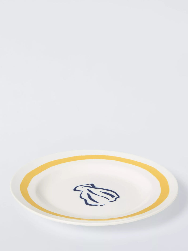 John Lewis fine china shell side plate 19cm, UK version