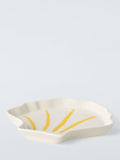John Lewis hand painted stoneware shrimp plate 17cm - British product