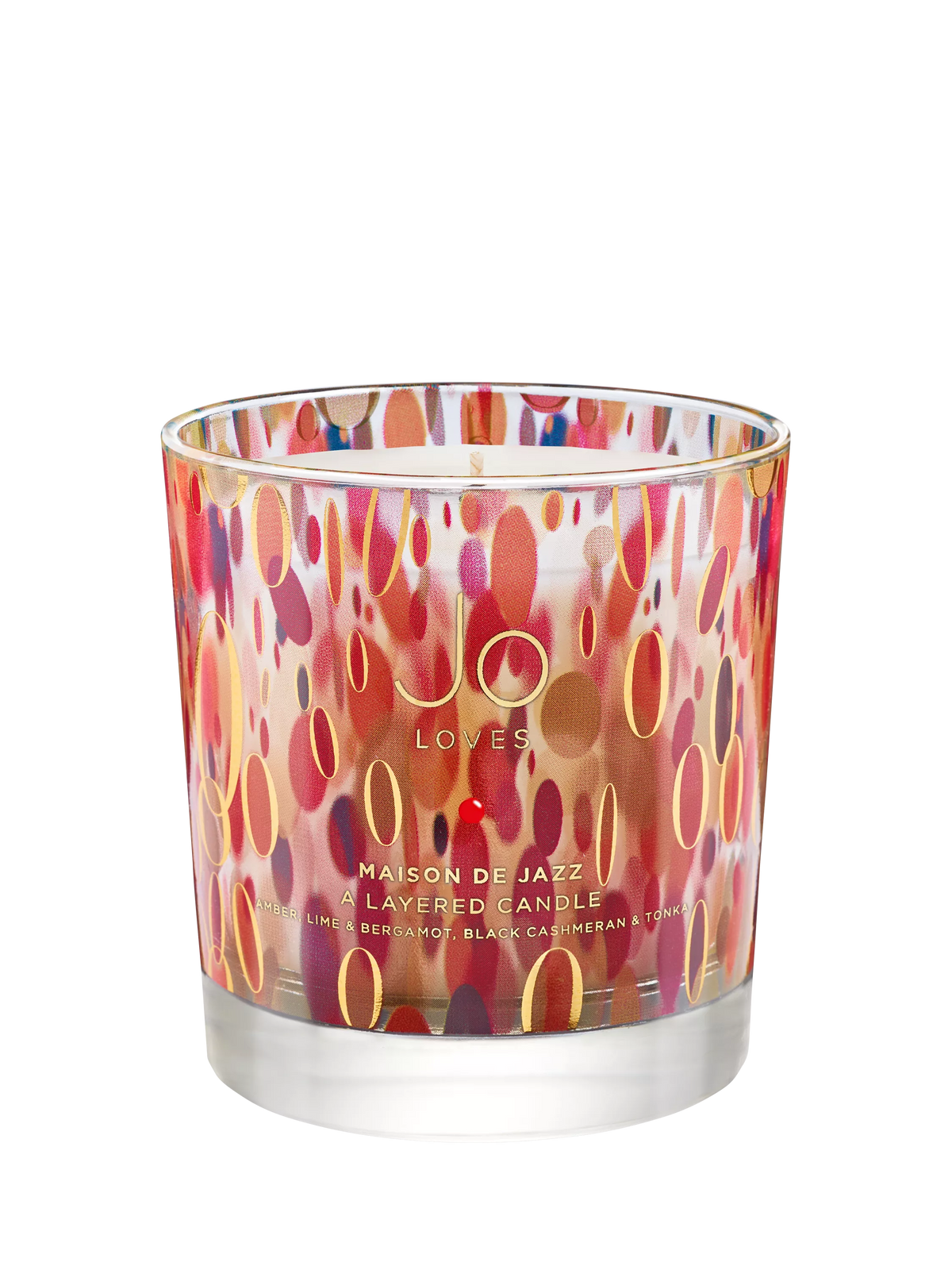 Jo Loves layered candle Maison De Jazz 250g, imported from the UK