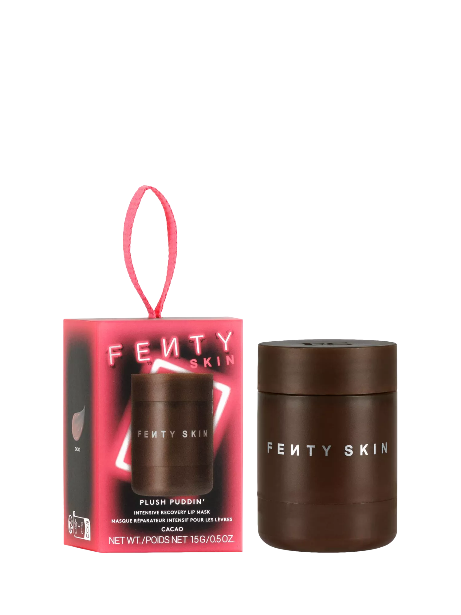 Fenty Beauty Plush Puddin' intensive recovery lip mask cacao 15g - British product