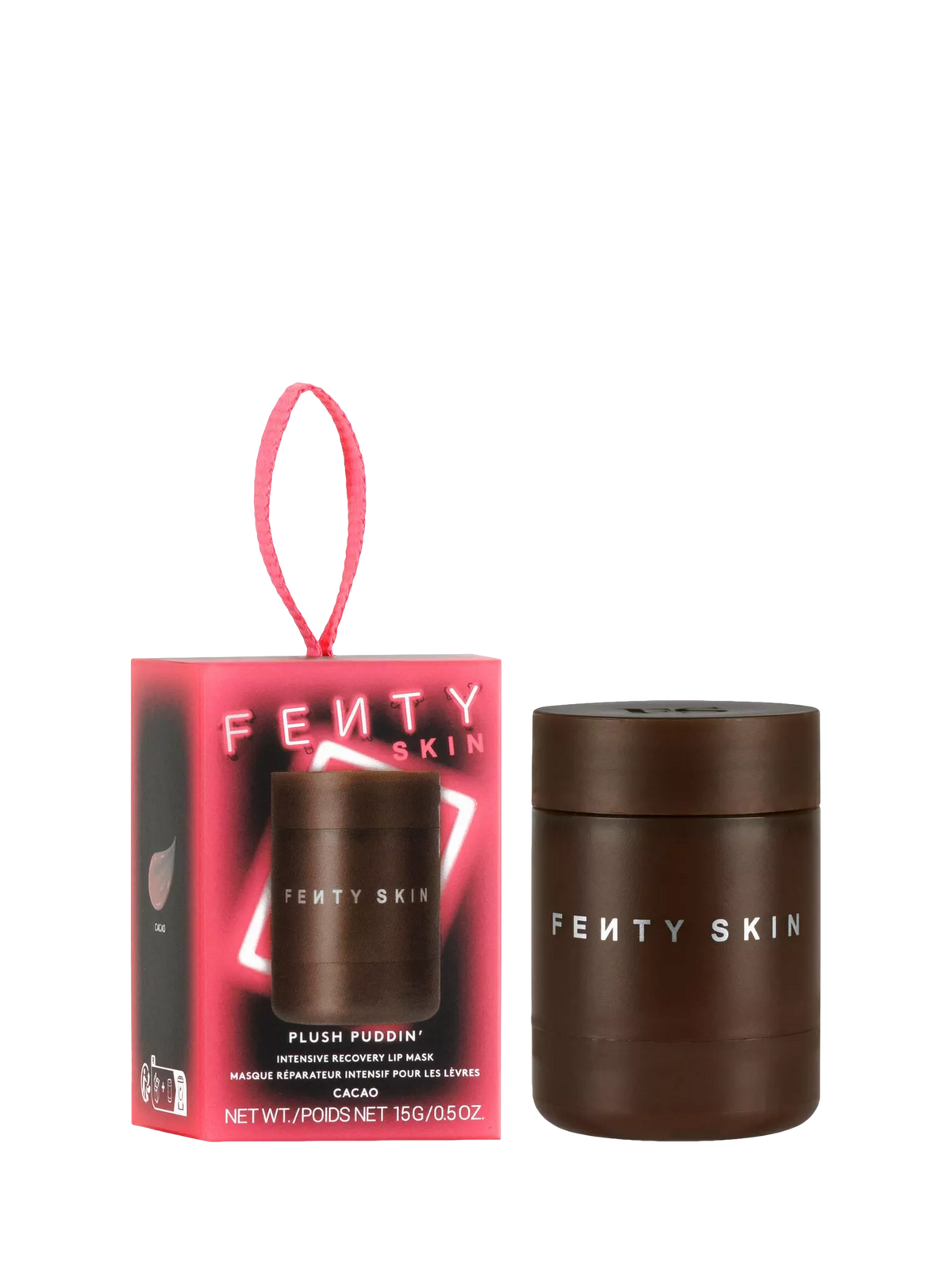 Fenty Beauty Plush Puddin' intensive recovery lip mask cacao 15g - British product