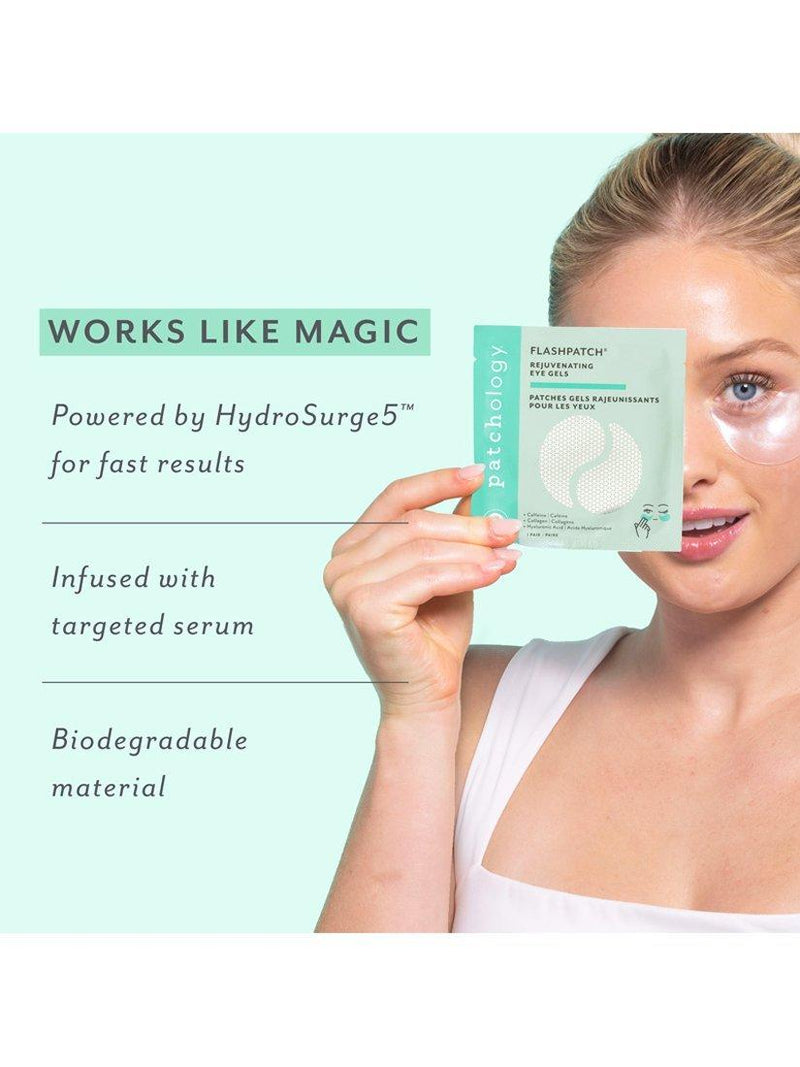 Patchology FlashPatch Rejuvenating Eye Gels x 5 pairs, UK version